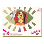 Djeco: Design by Művészeti műhely - Kubus fejek - Inspired by Pablo Picasso - Square Heads