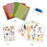 Djeco: Design by Művészeti műhely - Kubus fejek - Inspired by Pablo Picasso - Square Heads