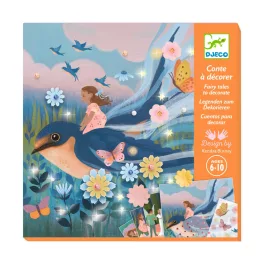   Djeco: Design by Művészeti műhely - Meseillusztráció, Hüvelyk Panna - Thumbelina