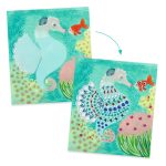 Djeco Gyémántszemes strassz képkészítés - Watery waves