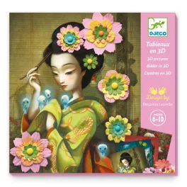   Djeco: Design by Művészeti műhely - Rejtélyes hősnők rózsákkal - Rock'n Roses