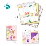 Djeco Kollázs műhely - Édességek - Collages - Sweets