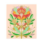 Djeco Művészeti műhely - Színező - Virágmandala - Flora