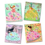 Djeco Kreatív képkészítő készlet fémfüst bevonattal - Fair maidens