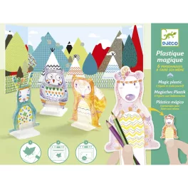   Djeco: Design by Magic plastic figura készítés - Vaumiau - Pow Wow
