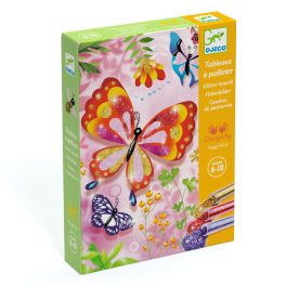 Djeco csillámkép készítő - Pillangók