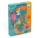 Djeco - Csillámkép készítő - Sellők - Mermaids