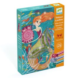 Djeco - Csillámkép készítő - Sellők - Mermaids