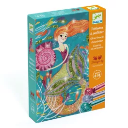 Djeco - Csillámkép készítő - Sellők - Mermaids