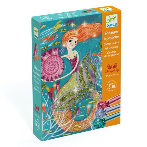 Djeco - Csillámkép készítő - Sellők - Mermaids