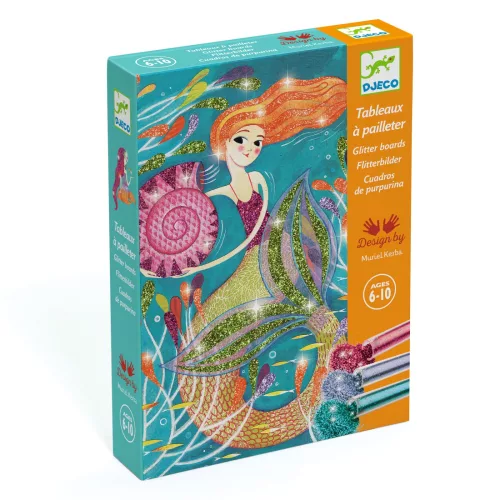 Djeco - Csillámkép készítő - Sellők - Mermaids