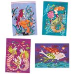 Djeco - Csillámkép készítő - Sellők - Mermaids