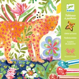 Djeco - Csillámkép készítés - Trópusi - Tropico