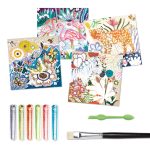 Djeco - Csillámkép készítés - Trópusi - Tropico