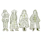 Djeco Színezés - Bowie & barátai