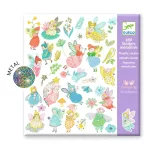Djeco matricák - Csillogó tündérek Sparkly fairies