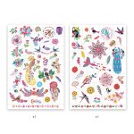 Djeco tetováló matricák - Madarak