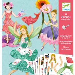   Djeco: Design by Kapcsos kép készítés - Tündérek - Fairies