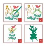 Djeco: Design by Kapcsos kép készítés - Tündérek - Fairies