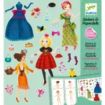 Djeco Papírbaba öltöztető - Régi idők divatja - Massive fashion