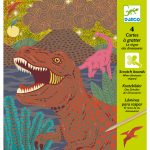 Djeco Karckép technika - Dinoszauruszok
