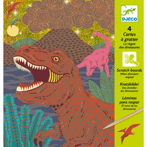 Djeco Karckép technika - Dinoszauruszok