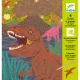 Djeco Karckép technika - Dinoszauruszok