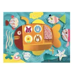 Djeco Mozaikkép készítés kezdetei - Foam fun
