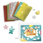 Djeco Mozaikkép készítés kezdetei - Foam fun