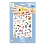  Djeco Design by Tetováló matricák - Cukik és viccesek - Little critters