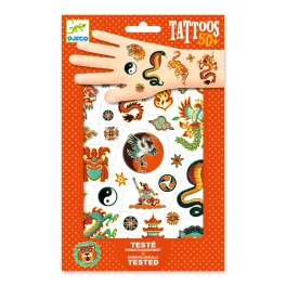 Djeco tetováló matricák - Harci szellem