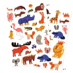 Tetováló matricák - Vicces állatok - Funny animals