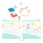 Djeco Nyomdakészlet - Up and away