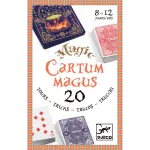 Djeco - Bűvészkészlet - Kártyás, 20 bűvésztrükk - Cartum Magus