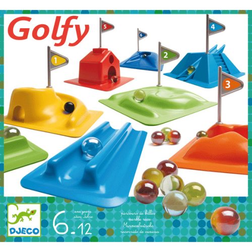 Djeco golf Társasjáték - Golfy - Minigolf