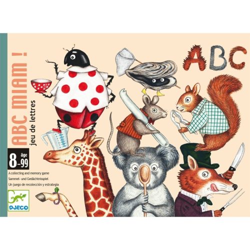 Djeco ABC betűfaló kártyajáték