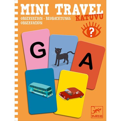 Djeco mini utazó játék - Betű-kép - Katuvu