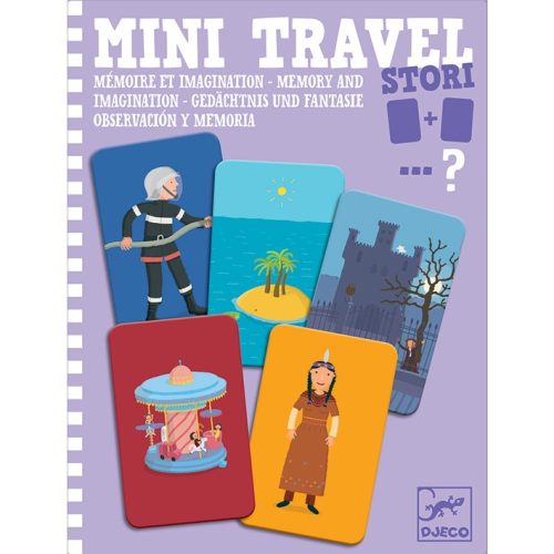 Djeco mini utazó játék - Történetszövés-memória - Stori