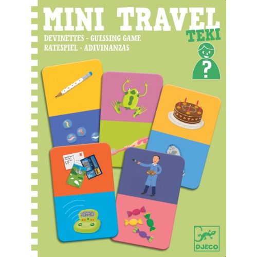 Djeco mini utazó játék - Kérdezz-felelek - Teki