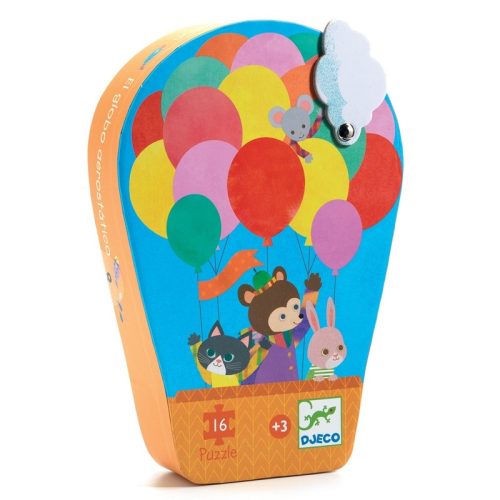 Djeco formadobozos puzzle - Hőlégballon