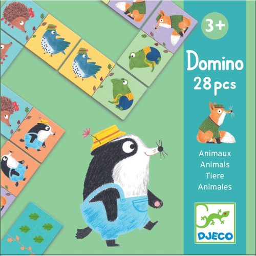 Djceo dominó játék - Állatok - Animals