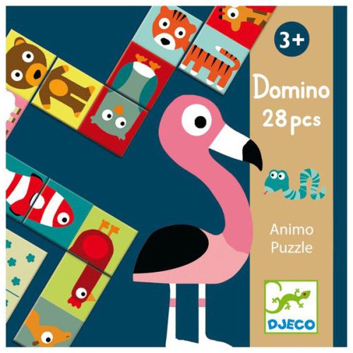 Djeco domino játék - Animo-puzzle