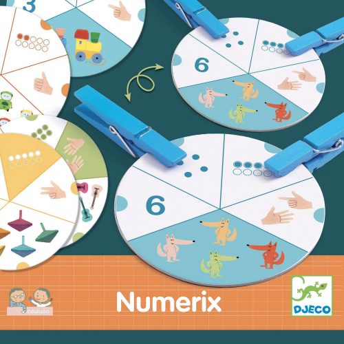Djeco fejlesztő játék - Numerix