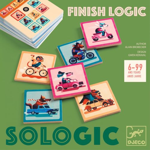 Djeco logikai játék - Fejezd be - Finish Logic