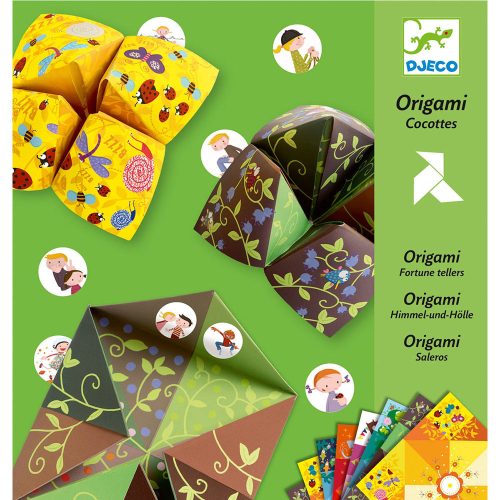 Djeco Origami - Sótartó - Origami bird game