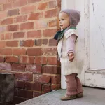 Disana gyapjú nadrág, leggings rozé - Méret 74/80