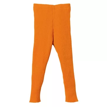Disana gyapjú nadrág, leggings, narancs - Méret 62/68