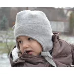 Disana nemezelt gyapjúsapka - Szín piros Méret 01