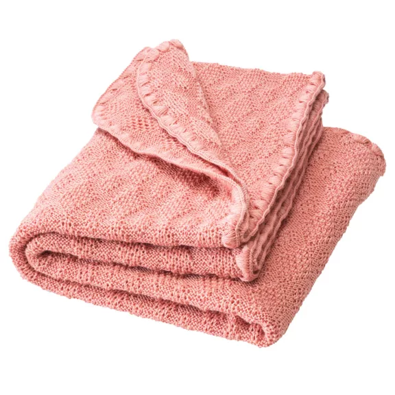 Disana merino gyapjú baba takaró, soft pink Disana merino gyapjú baba takaró, soft pink