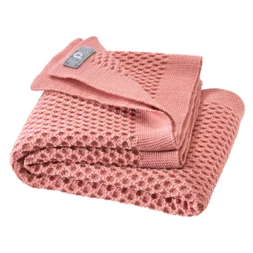 Disana merinói gyapjú méhsejt baba takaró - soft pink